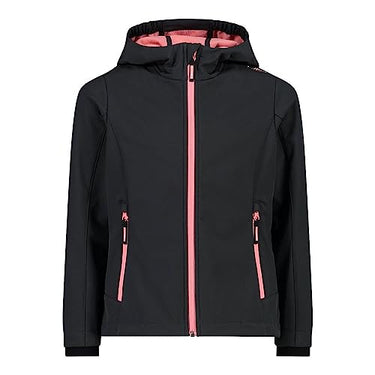 CMP ERROR:#N/A Kinder-knit-tech-jacke Knit-Tech Kinder Jacke Mit Fester Kapuze, Rosa Fluo-Feuerzeug, 164 EU im Sale